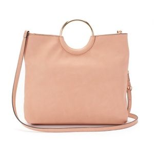 LC Lauren Conrad Ring Convertible Crossbody Bag
